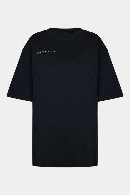 Oversized T-shirt SS02 black (unisex)